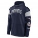 Игровая джерси Толстовка New England Patriots Nike Sideline Athletic Arch Performance - Navy