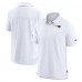 New England Patriots Nike White Sideline Lockup Performance Polo