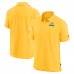 Green Bay Packers Nike Gold Sideline Lockup Performance Polo Green Bay Packers Nike Gold Sideline Lockup Performance Polo