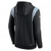 Толстовка Carolina Panthers Nike Sideline Athletic Stack Performance - Black