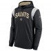 Толстовка New Orleans Saints Nike Sideline Athletic Stack Performance - Black