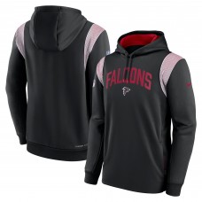 Толстовка Atlanta Falcons Nike Sideline Athletic Stack Performance - Black