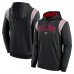Толстовка Atlanta Falcons Nike Sideline Athletic Stack Performance - Black