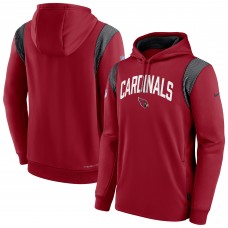 Толстовка Arizona Cardinals Nike Sideline Athletic Stack Performance - Cardinal