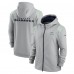 Толстовка на молнии Seattle Seahawks Nike Performance Sideline Lockup - Gray