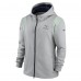 Толстовка на молнии Seattle Seahawks Nike Performance Sideline Lockup - Gray