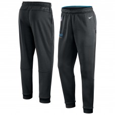 Carolina Panthers Nike Sideline Logo Performance Pants - Black
