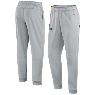 Спортивные штаны Cleveland Browns Nike Sideline Logo Performance - Gray