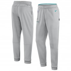 Miami Dolphins Nike Sideline Logo Performance Pants - Gray