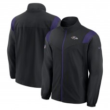 Кофта на молнии Baltimore Ravens Nike Sideline Woven Logo - Black