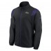 Кофта на молнии Baltimore Ravens Nike Sideline Woven Logo - Black