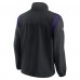 Кофта на молнии Baltimore Ravens Nike Sideline Woven Logo - Black
