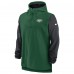 Толстовка на молнии New York Jets Nike Sideline Player - Green/Black