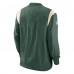 Кофта Green Bay Packers Nike Sideline Athletic Stack V-Neck Windshirt - Green