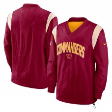 Ветровка Washington Commanders Nike Sideline Athletic Stack - Burgundy