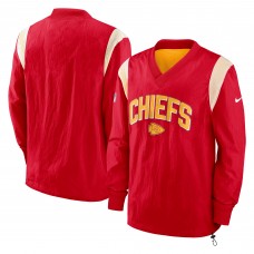 Ветровка Kansas City Chiefs Nike Sideline Athletic Stack V-Neck - Red