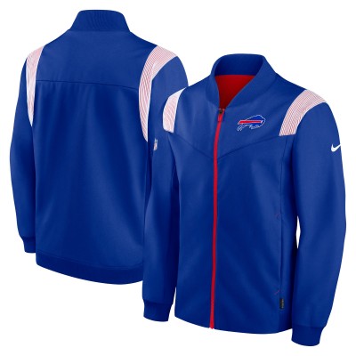 Кофта на молнии Buffalo Bills Nike Sideline Coaches Bomber - Royal