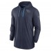 Футболка с длинным рукавом с капюшоном Tennessee Titans Nike Sideline Pop Performance Pullover - Navy