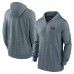 Толстовка на молнии San Francisco 49ers Nike Sideline Team Pop - Heather Gray