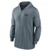 Толстовка на молнии San Francisco 49ers Nike Sideline Team Pop - Heather Gray