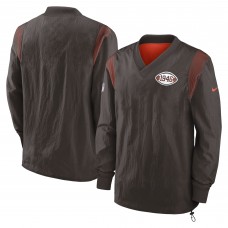 Ветровка Cleveland Browns Nike Sideline Team ID Reversible - Brown