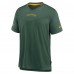 Футболка Green Bay Packers Nike Sideline Coaches Vintage Chevron Performance V-Neck - Green