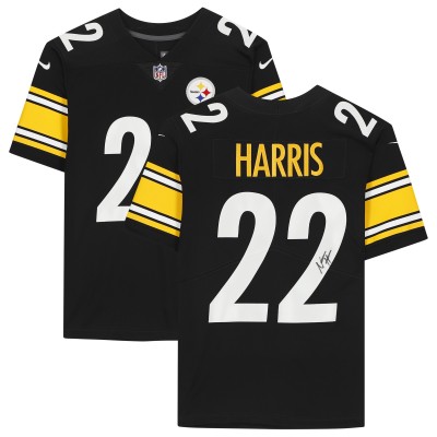 Игровая джерси Autographed Pittsburgh Steelers Najee Harris Fanatics Authentic Black Nike Limited