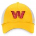 Бейсболка Washington Commanders Fundamental Trucker Unstructured - Gold/White