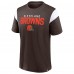 Футболка Cleveland Browns Home Stretch Team - Brown