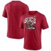 Футболка Tampa Bay Buccaneers End Around Tri-Blend - Heathered Red