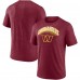 Футболка Washington Commanders End Around Tri-Blend - Heathered Burgundy