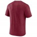 Футболка Washington Commanders End Around Tri-Blend - Heathered Burgundy