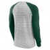 Футболка с длинным рукавом Green Bay Packers Fair Shake Raglan - Heather Gray/Green