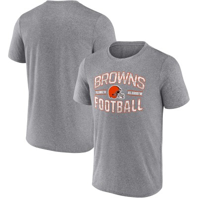 Футболка Cleveland Browns Want To Play - Heathered Gray