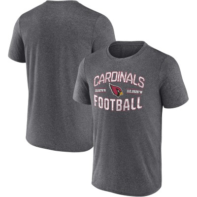 Футболка Arizona Cardinals Want To Play - Heathered Charcoal