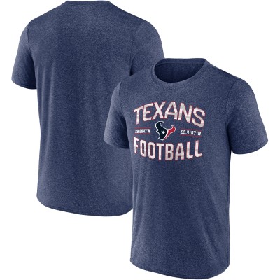 Футболка Houston Texans Fanatics Heathered Navy Want To Play
