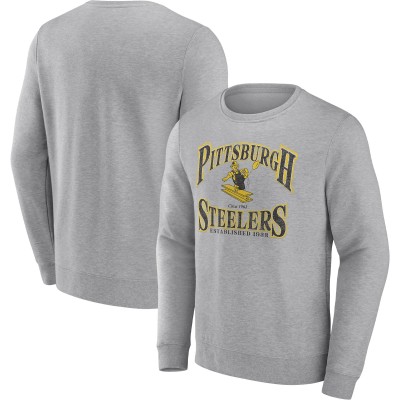 Кофта Pittsburgh Steelers Playability - Heather Gray