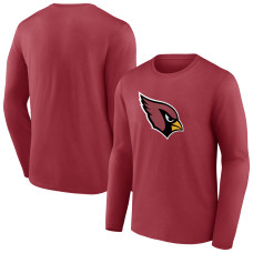 Футболка с длинным рукавом Arizona Cardinals Fanatics Cardinal Primary Logo Футболка с длинным рукавом Arizona Cardinals Fanatics Cardinal Primary Logo