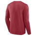 Футболка с длинным рукавом Arizona Cardinals Fanatics Cardinal Primary Logo