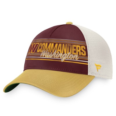 Бейсболка Washington Commanders True Classic Retro Trucker - Burgundy/Gold