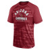 Футболка Arizona Cardinals Fanatics Cardinal Hail Mary Raglan