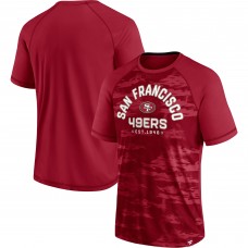 Футболка San Francisco 49ers Hail Mary Raglan - Scarlet