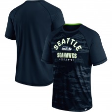 Футболка Seattle Seahawks Hail Mary Raglan - Navy
