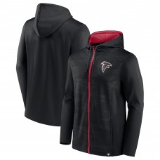 Толстовка на молнии Atlanta Falcons Ball Carrier - Black/Red