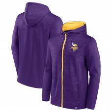 Толстовка на молнии Minnesota Vikings Ball Carrier - Purple/Gold