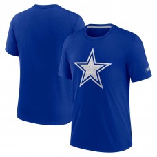 Футболка Dallas Cowboys Nike Playback Logo Tri-Blend - Royal