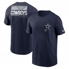 Футболка Dallas Cowboys Nike Team Incline - Navy