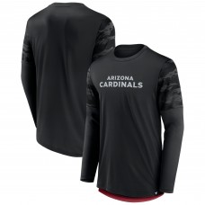Футболка с длинным рукавом Arizona Cardinals Square Off - Black/Cardinal