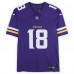 Justin Jefferson Minnesota Vikings Autographed Fanatics Authentic Purple Nike Limited Jersey