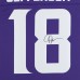 Justin Jefferson Minnesota Vikings Autographed Fanatics Authentic Purple Nike Limited Jersey
